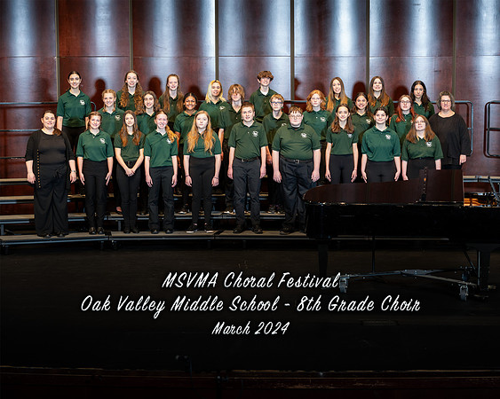 Oak Valley Middle School - 8th Grade Choir copy