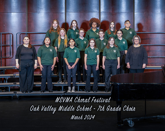 Oak Valley Middle School - 7th Grade Choir  copy