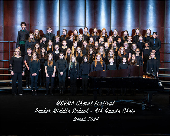 Parker Middle School - 6th Grade Choir copy