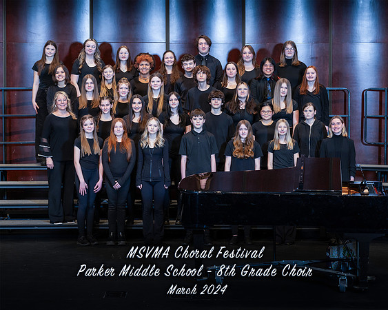 Parker Middle School - 8th Grade Choir  copy