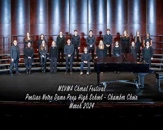 Pontiac Notre Dame Prep High School - Chamber Choir