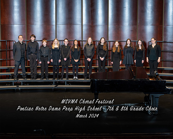 Pontiac Notre Dame Prep High School - 7th & 8th Grade Choir copy