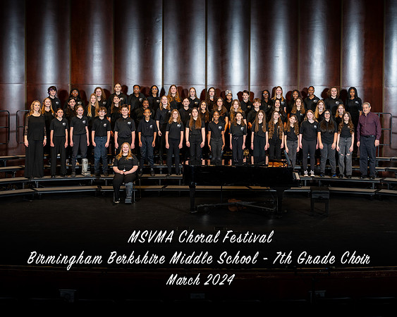 Birmingham Berkshire Middle School  - 7th Grade Choir