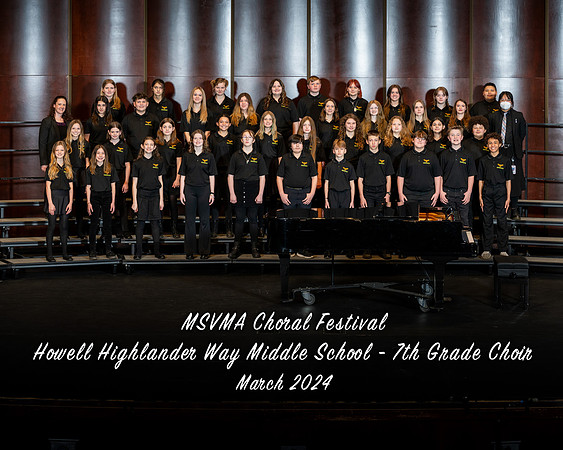 Howell Highlander Way Middle School  - 7th Grade Choir