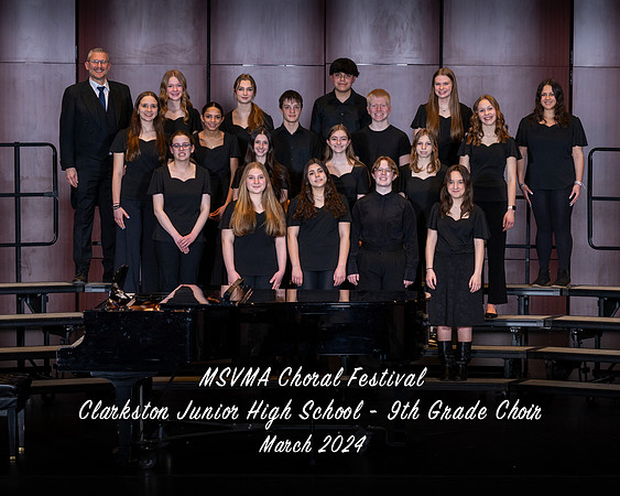 Clarkston Junior High School -  9th Grade Choir