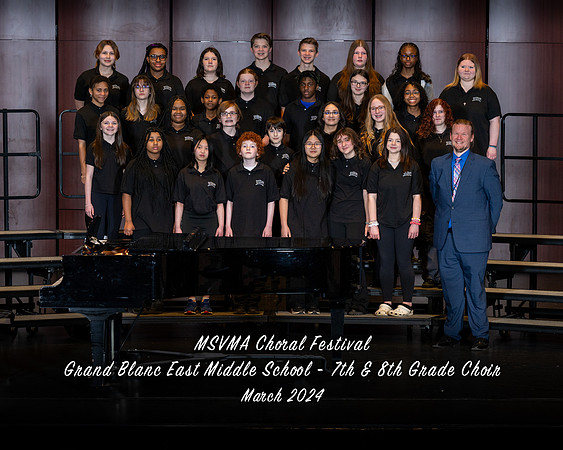 Grand Blanc East Middle School -  7th & 8th Grade Choir