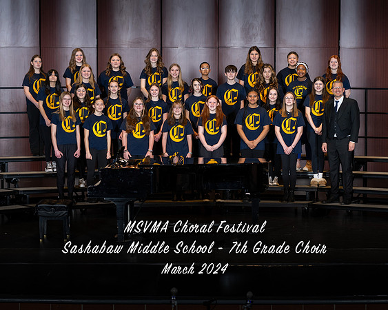 Sashabaw Middle School -  7th Grade Choir
